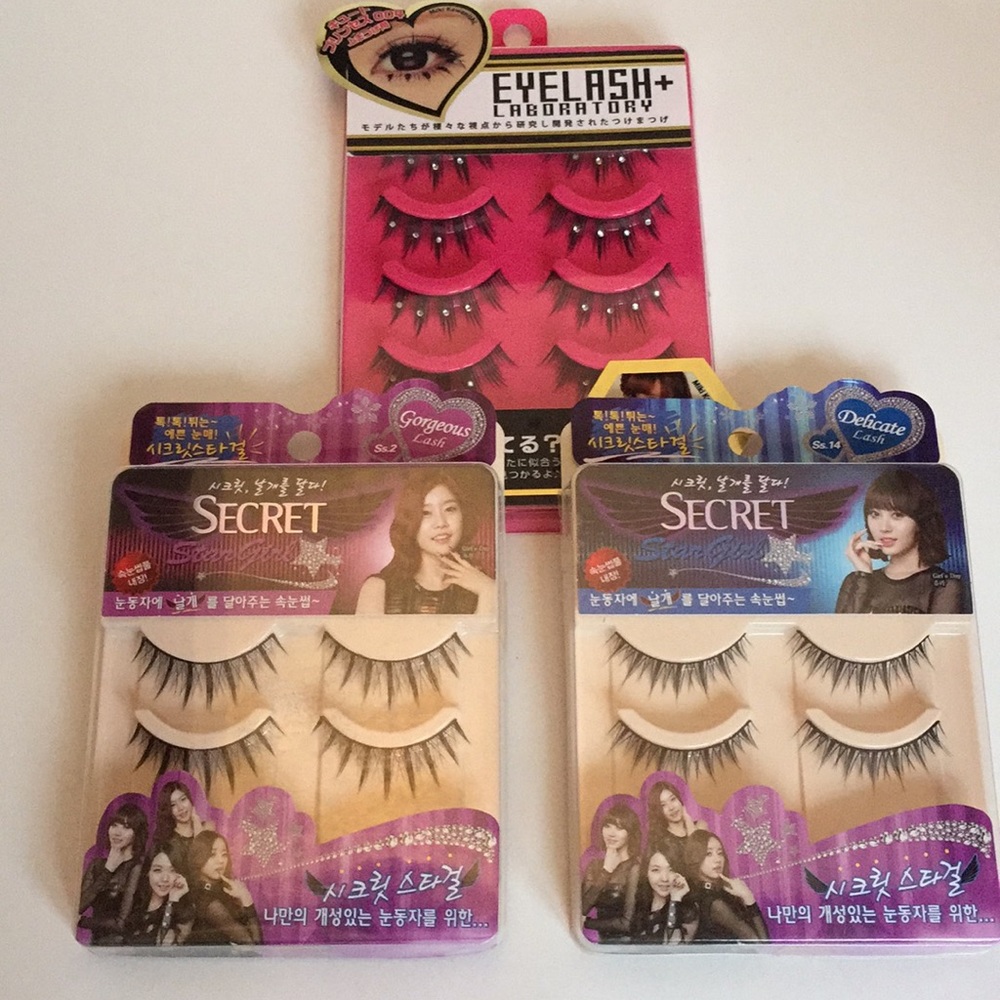 K-Beauty Eyelashes Bundle False Lash Set memebox